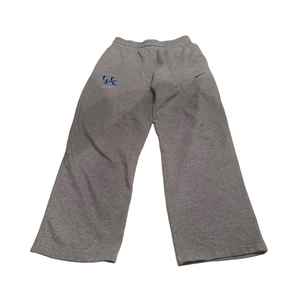 Nike Kentucky Wildcats Fleece Tech Sweatpants Mens Large Gray Embroidered
